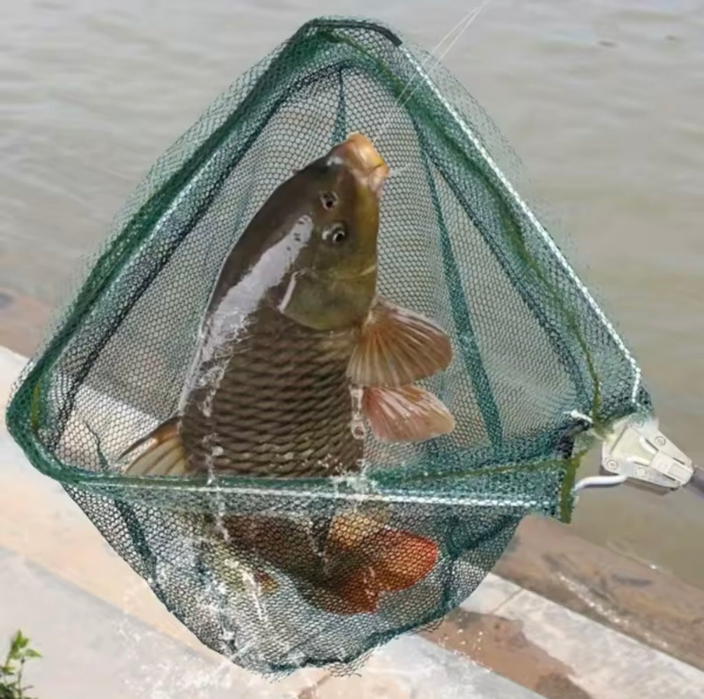 Never Lose a Catch!
The Ultimate Ultra-Lightweight
"Foldable Fishing Net