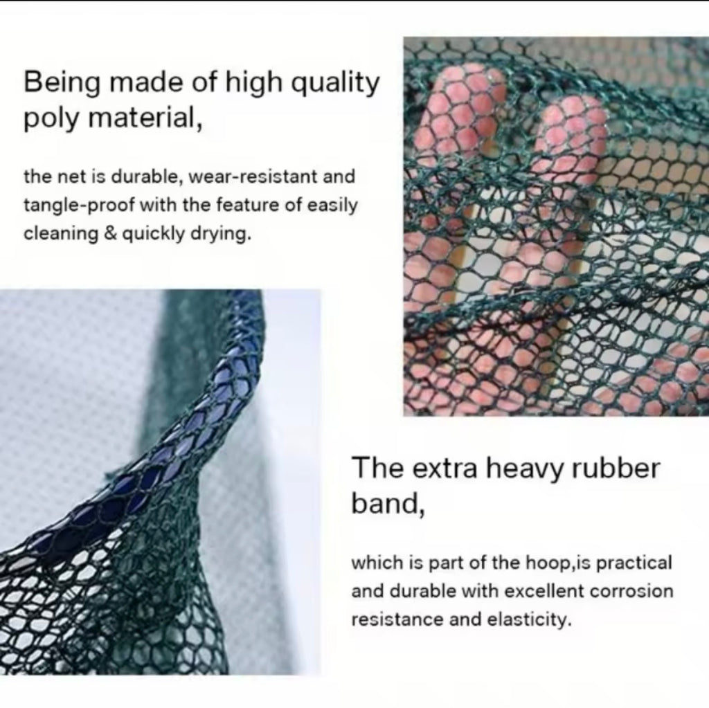 Never Lose a Catch!
The Ultimate Ultra-Lightweight
"Foldable Fishing Net